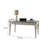 Retro Gray Rectangular Solid Wood Writing Desk-1738037827