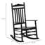 Chaise berçante à haut dossier Traditional-1477930060