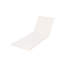 Coussin de chaise longue imperméable de 2 pouces d'épaisseur - Crème