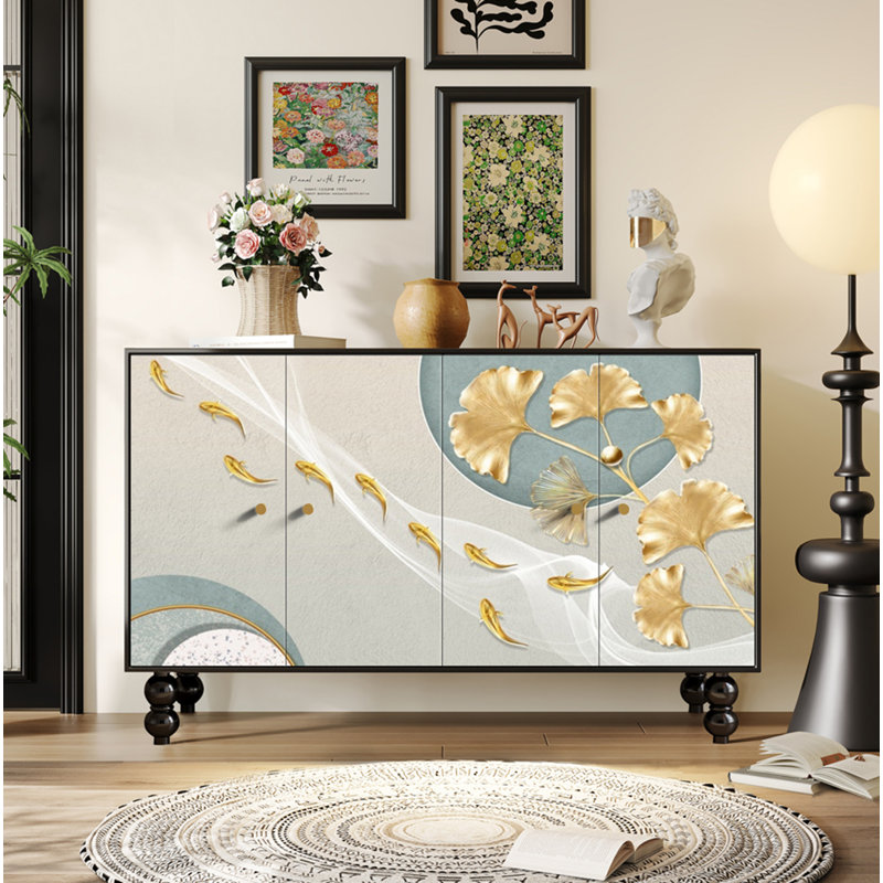 Buffet 59,1 po à quatre portes