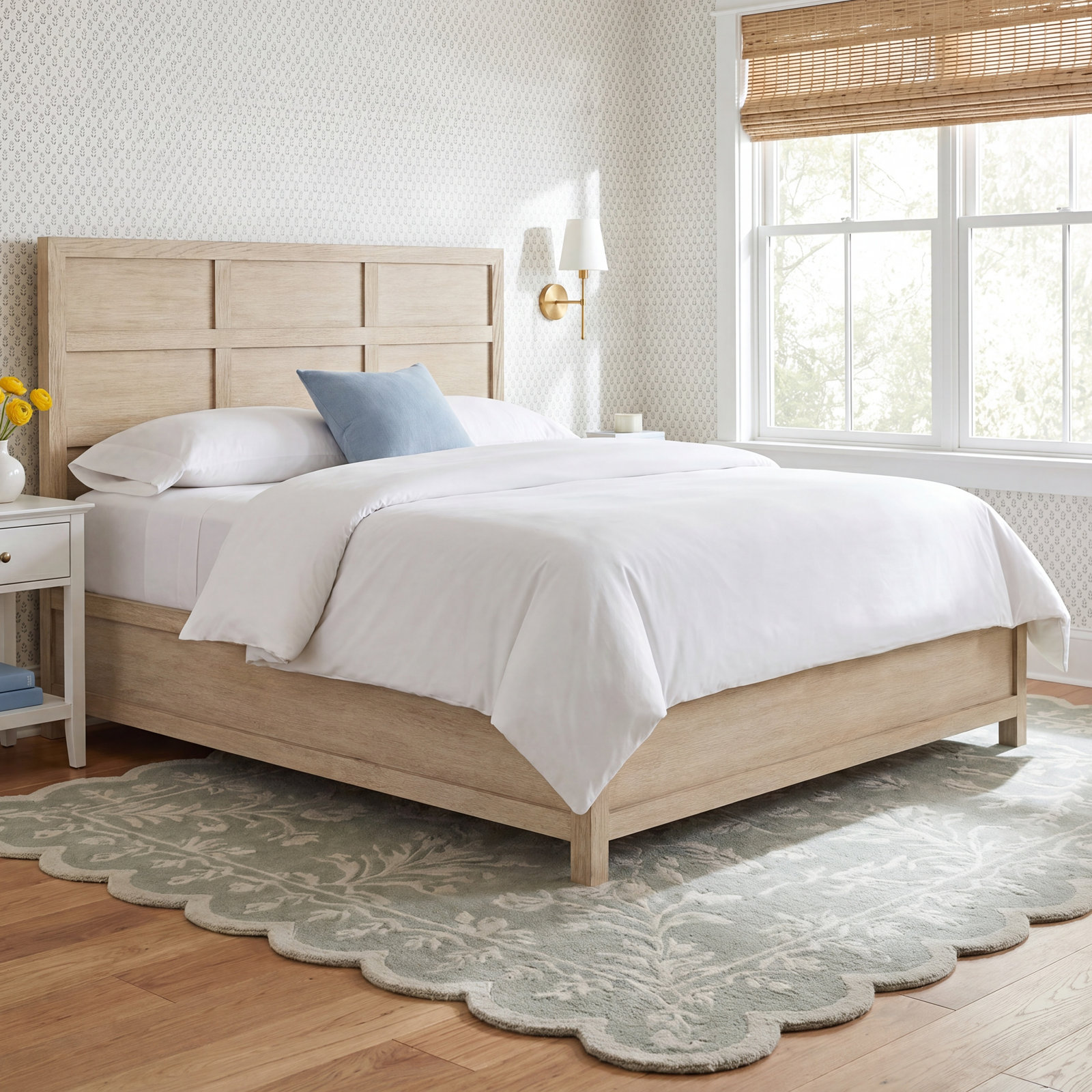 Dockside Panel Bed King, Queen