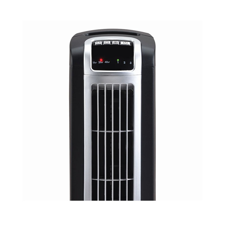 Ventilateur tour oscillant à 3 vitesses H 36 po Lasko, Noir
