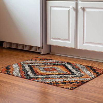 Premium Machine Washable Jakiyra AMF1890 Aztec Rug