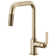 Litze® Pull-Down Faucet with Square Spout and Industrial Handle