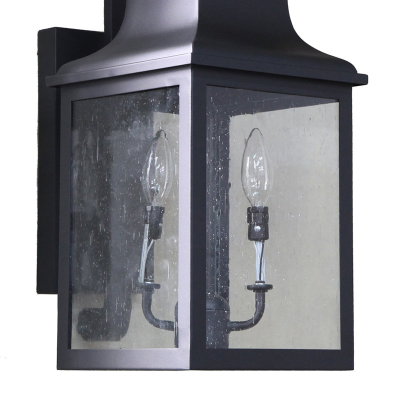 Éclairage extérieur 2 lumières Morgan, Noir