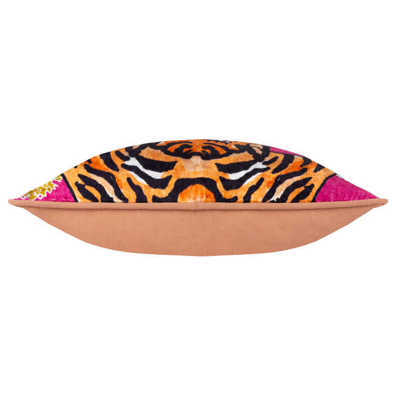 Pink Rectangular Throw Cushion