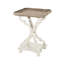 Table d'appoint exquise de style champêtre français