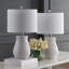 Ensemble de lampes de table blanches Ahrens