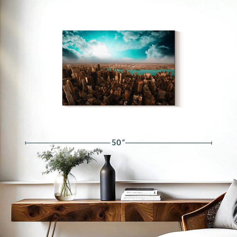 Sireci Metropolitan Manhattan, 20" H x 30" W