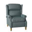 Harbour Town 33" Wide Genuine Leather Club Recliner-49420113-49420130-50065044