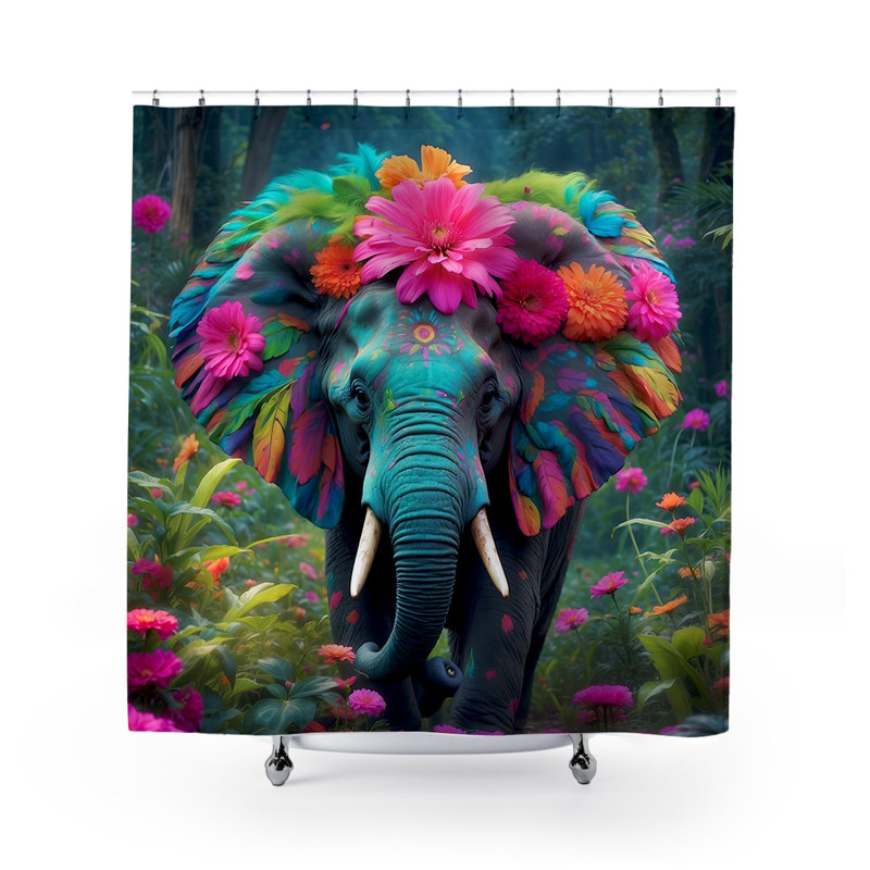Floral Shower Curtain