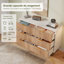 100 cm W Chest of 6 Drawers
