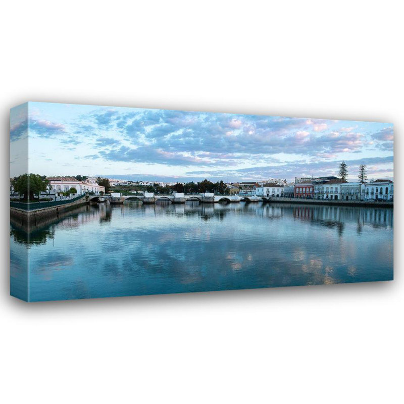 Hokku Designs, Hellmann, Stan, reproduction d'art sur toile tendue: Tavira, Portugal