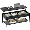Lift Top Coffee Table With Storage Shelf And Hidden Compartment, Modern Lift Top Table For Living Room, Wood Lift Tabletop, Metal Frame -  17 Stories, 2D67ACCD18CA4AB798E7E9D1581BF29E