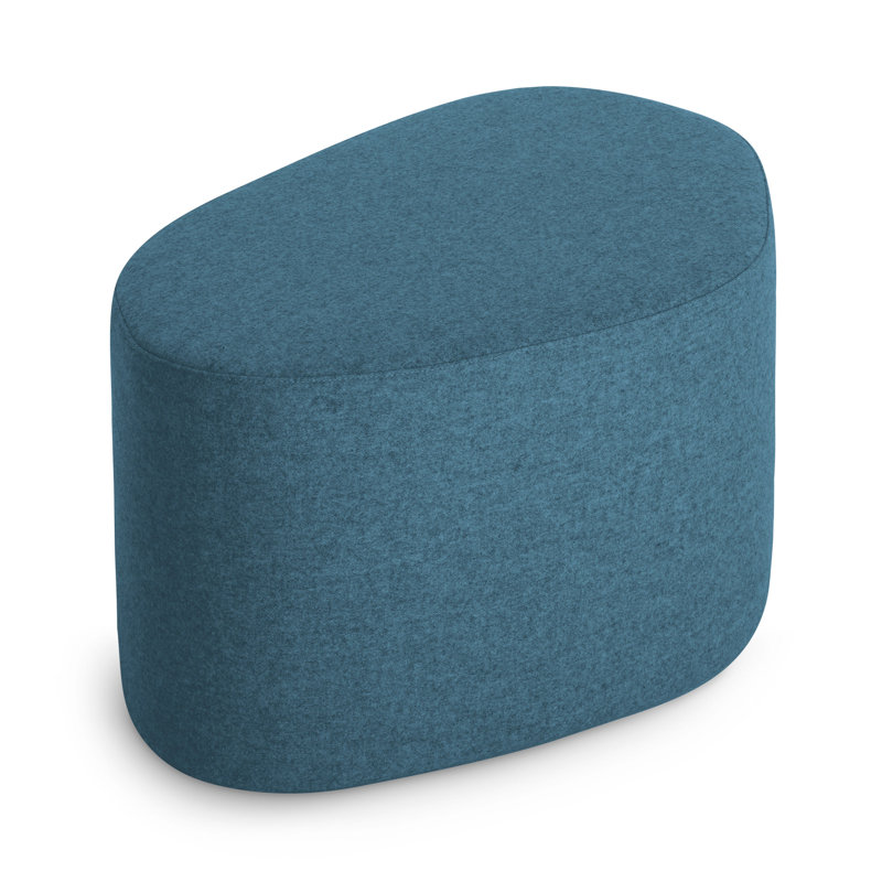 Swole Ottoman, Vesper Marine Blue