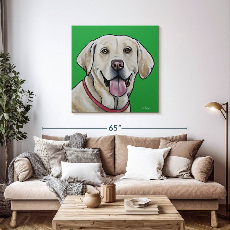 Crowle Lab Summer, 39" H x 39" W