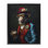 «Monkey with Fancy Outfit», art mural encadré flottant doré par Ray Heere