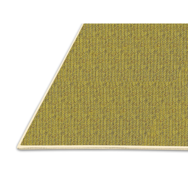 Tapis beige/jaune à motifs Albourne, Rectangle 4 pi x 6 pi