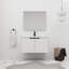 36'' Single Bathroom Vanity with Resin Top-791636355