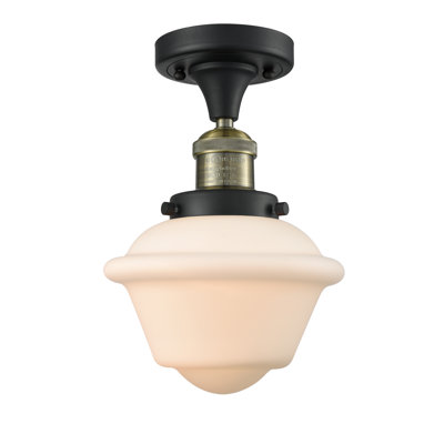 Arlean Glass Semi Flush Mount