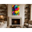 Rainbow Roses - Portrait, art mural sur toile-129919057