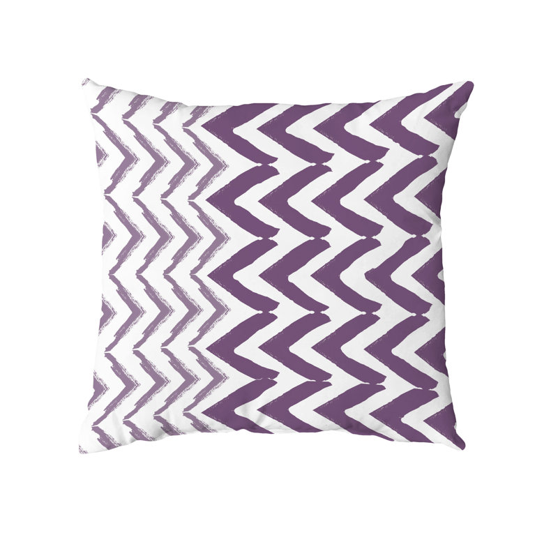Housse et insert rectangulaires en coton, Violet, 20 po X 20 po