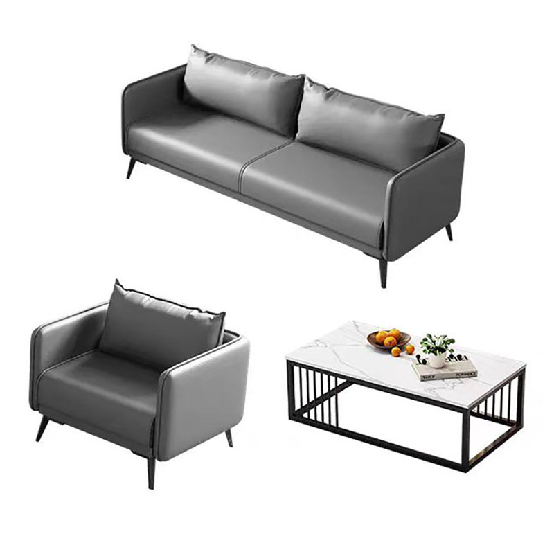 Simple business modern office sofa set