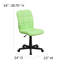 Chaise de bureau pivotante en vinyle Bonavant-100667726-100667723