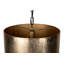1 - Light Antique Golden Drum Pendant