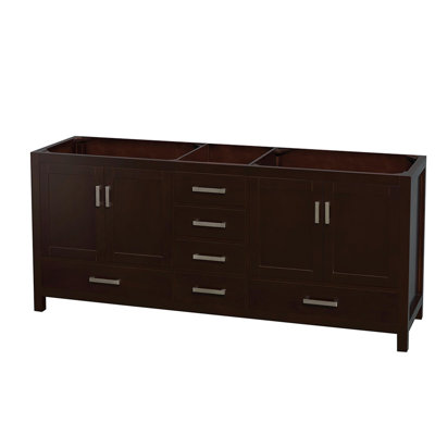 Base de meuble-lavabo autoportant double 79 po Sheffield