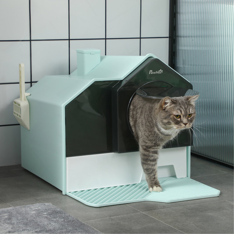 Bac à litière pour chat Pawhut