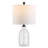 Lampe de table transparente 23 po Odette