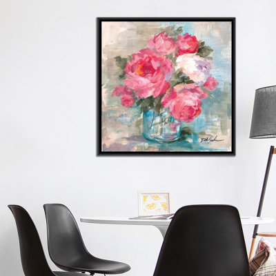 «Summer Roses I» par Debi Coules - reproduction imprimée