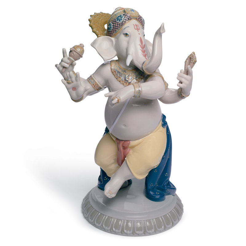 Dancing Ganesha Figurine