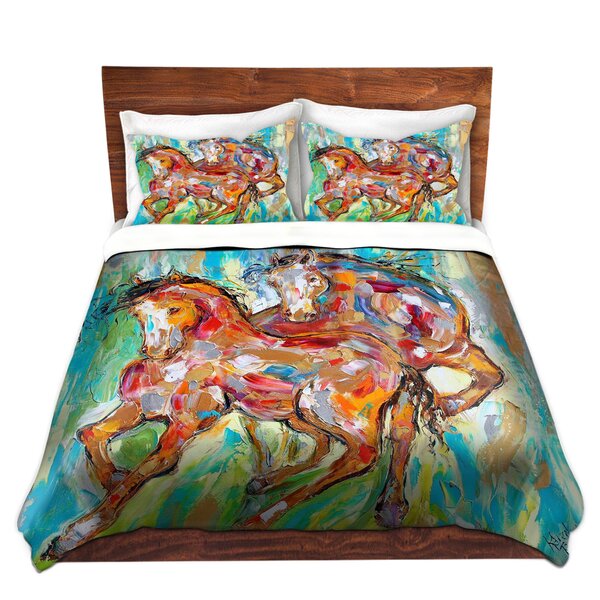 DiaNocheDesigns Animal Print Duvet Cover Set - Wayfair Canada