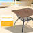 Olon Metal 4 - Person Dining Table-1238370770