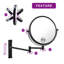 Miroir de maquillage Akiyah-86914068