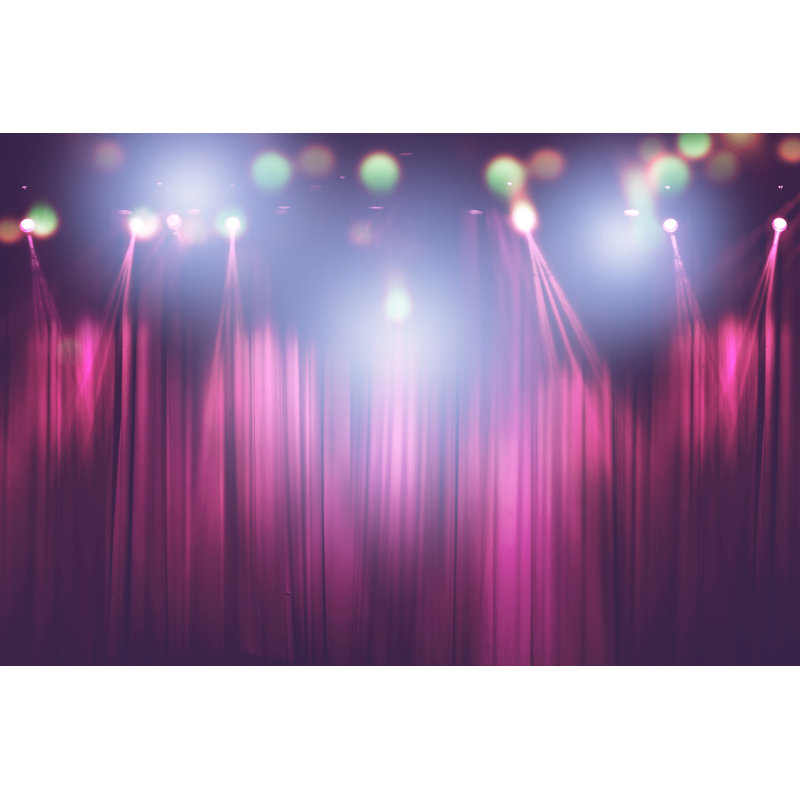 Abstract Of Concert Lighting by Thanasus - Wrapped Canvas Print, 30cm H x 46cm W x 3.8cm D