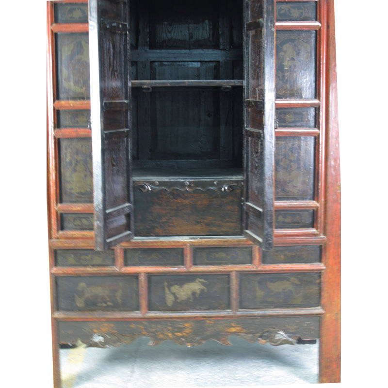 2 - Door Solid Wood Armoire