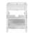 Single 24'' Bathroom Vanity With Ceramic Top-1844762474