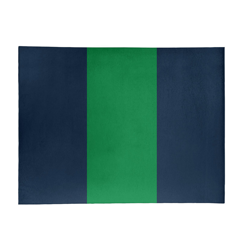 Tapis bleu/vert, Rectangle 8 pi x 10 pi