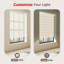 Store zébré sans fil pour fenêtres, beige, l 46 po x H 48 po-171947766-171947745