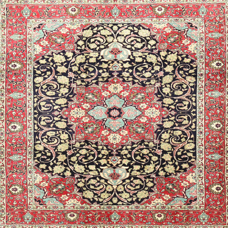 Zaara Oriental Indoor Rug, Square 3'