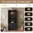 4-Tier Display Shelf With Storage & Doors-775189699