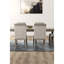 Chaise d'appoint 2 pièces de style transitionnel