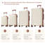 Ensemble de valise 6 pièces Hardshell