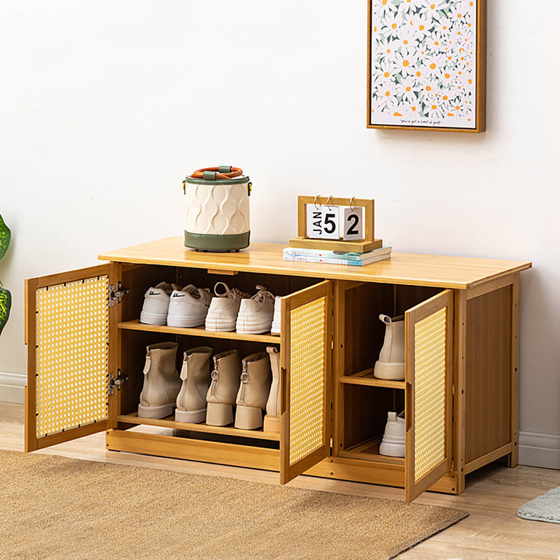 8 Pair Shoe Storage Bench