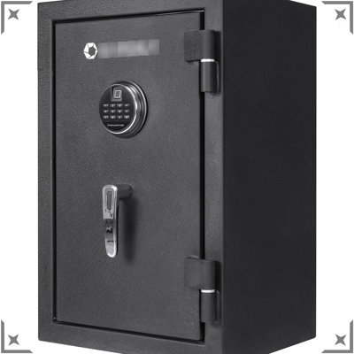 Safe 2.02 Cubic Ft With 160 Fingerprint Recognition And Security Single/dual Entry Mode Programmable Silent Access