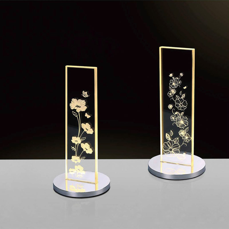 Lampe de table 12,44 "argent