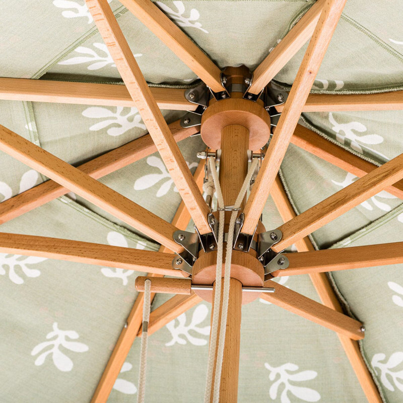 Market 84'' W Umbrella, Cream/Tan